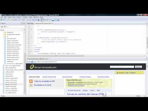 Introducción a los eventos en jQuery Parte 2 de 3