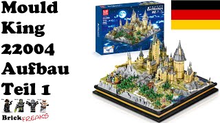 Mould King 22004 - Hogwarts School Of Witchcraft And Wizardry - Aufbau 1/3
