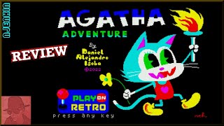 Agatha Adventure : Homebrew from 2021 - on the ZX Spectrum 128K !! with Commentary