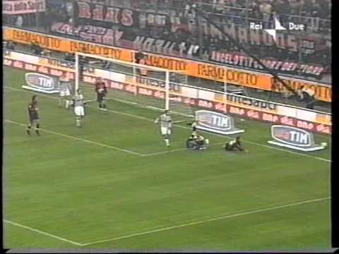 Serie A 2001/2002: AC Milan vs Juventus 1-1 - 2001.12.09 -