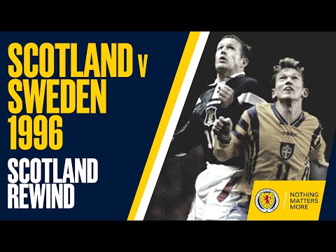 Scotland Rewind | Scotland v Sweden 1996 | Full Match