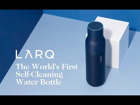 Gertuvė Larq PureVis 500 ml granite baltas video