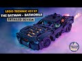 LEGO Technic 42127 Batmobile detailed building review