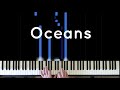 Oceans - Hillsong / Piano Cover + Sheet Music