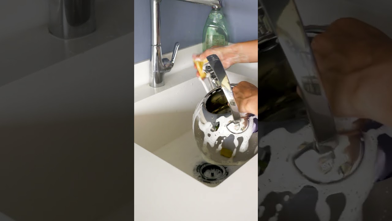 Así debes lavar tu nueva Tetera Rena Ware #shorts #utensiliosdecocina