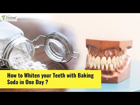 How to Whiten your Teeth with Baking Soda in One Day?
