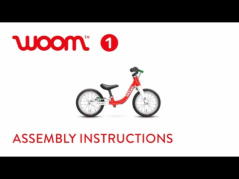 How to assemble 🧰 your woom 1 balance bike | woom bikes