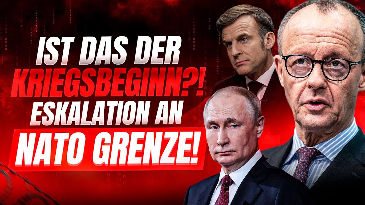ESKALATION an NATO GRENZE: Ist DAS der KRIEGSBEGINN?!