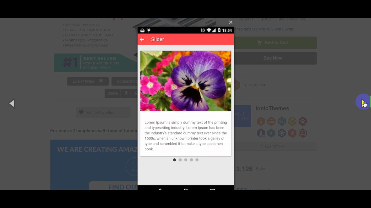 IonFullApp  Full Ionic Template + Cordova Plugins free DOwnload