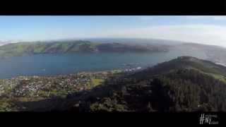 preview picture of video 'Dunedin in 4K - New Zealand from above - GoPro Hero4 Black'