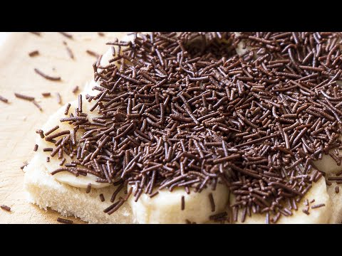 3 Ingredient Hagelslag – Dutch Chocolate Sprinkle Bread