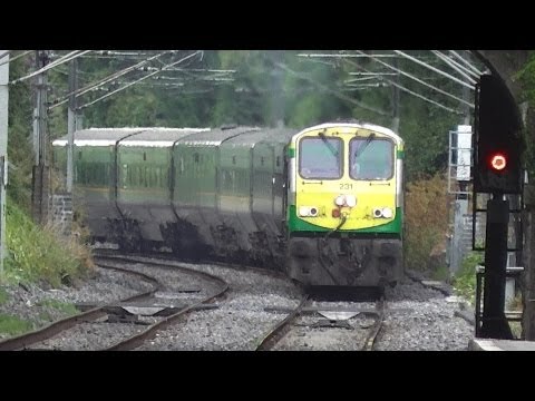 Irish Rail 201 Class Loco (231) + Enterprise (9003) - Killester Station, Dublin