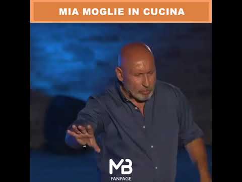 Mia moglie in cucina