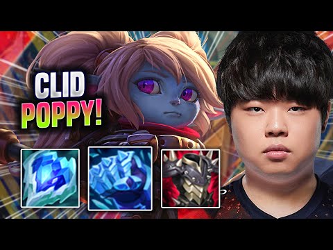 CLID GODLIKE POPPY GAMEPLAY! - FPX Clid Plays Poppy Jungle vs Pantheon! | Season 2022