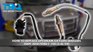 How to Replace Upstream Oxygen Sensors 2009-2010 Ford F-150 (5.4L V8)