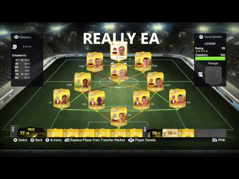 FIFA 15 CHEMISTRY GLITCH REALLY EA!