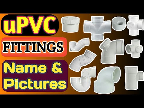 SWR PVC Fittings Name and Pictures | Plumbing Materials Names | uPVC Fittings | Drainage Fittings