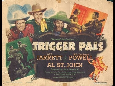 [Western] Trigger Pals (1939) Arthur Jarrett, Lee Powell, Al St. John (Western Films)