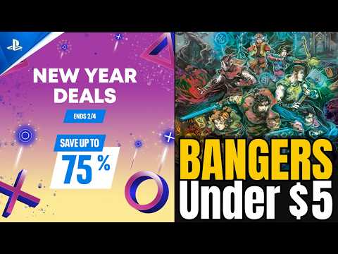 15 Absolute BANGERS Under $5! | PSN New Year Deals 2026
