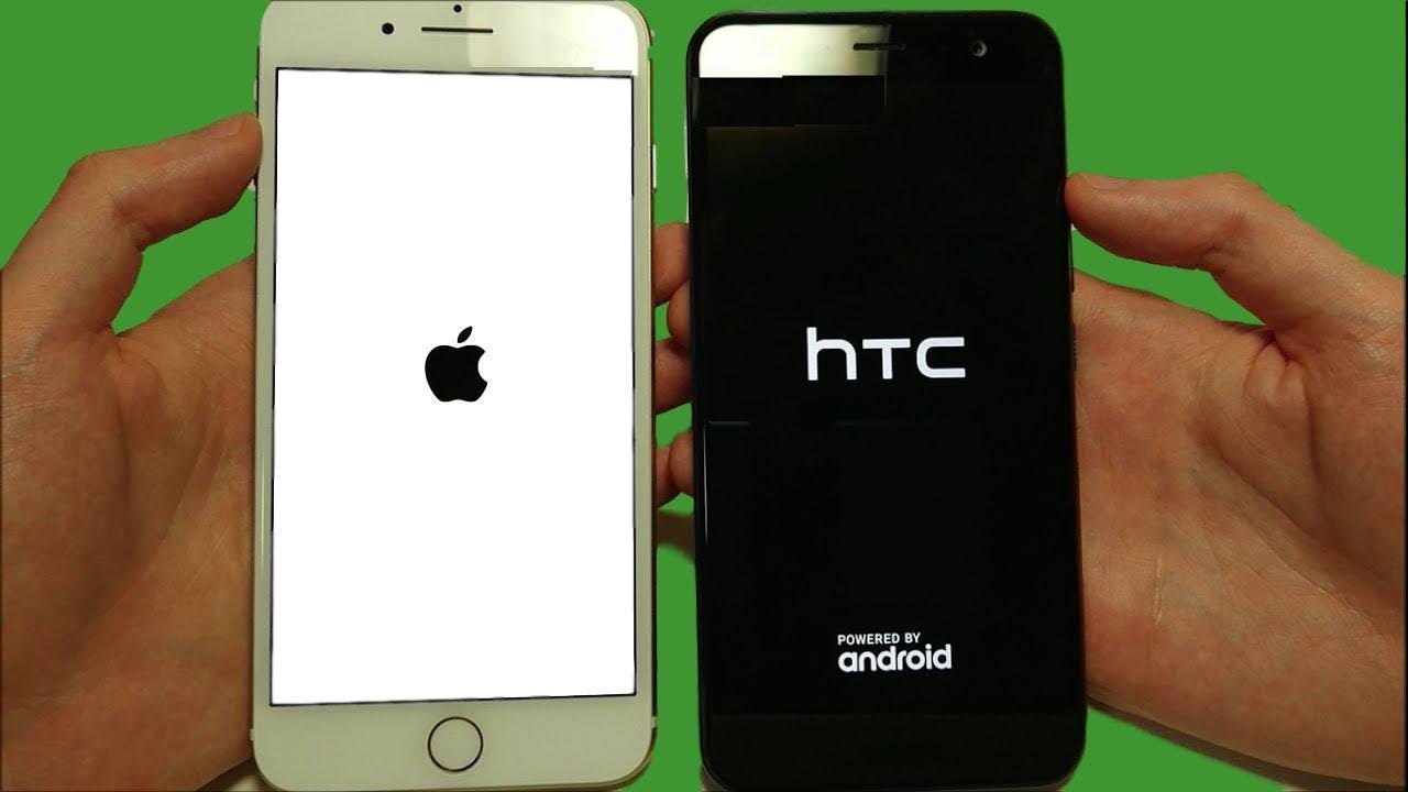 HTC U11 VS IPHONE 7 PLUS SPEED TEST!