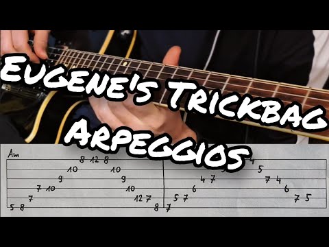 Eugene's Trickbag Arpeggios Exercise Free Guitar Tab Lesson Tutorial Crossroads Movie