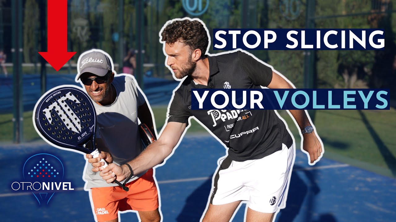 Countering the Chiquita with flat volleys and smart positioning.