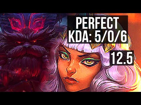 ORNN vs QIYANA (MID) | 5/0/6, 70% winrate | NA Master | 12.5