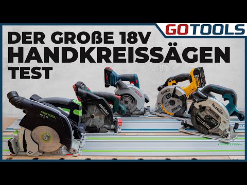🔥 Der große 18V Handkreissägen Test mit Bosch, Metabo, Makita, DeWalt und Festool | inkl. Verlosung