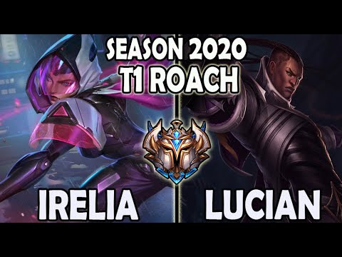 Irelia vs Lucian TOP [ T1 Roach ] Lol Challenger Korea