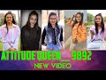 Attitude queen9892 new video/Attitude queen new Gujarati shayri Instagram/Attitude queen tiktok vide