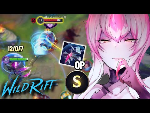 EVELYNN + NEW ITEM IT'S OP! ZERO DEATH IN RANKED (SMVP) | Build & Runes | Wild Rift