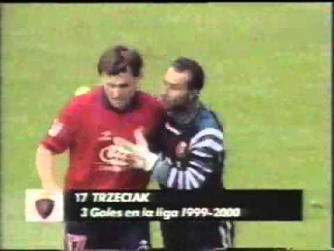 Gol de Treziak ascenso Osasuna temporada 1999-2000