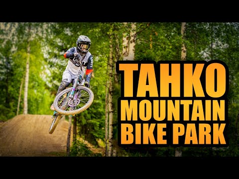 Paljon hyppyjä ja mustaa enskaa - Tahko Mountain Bike Park