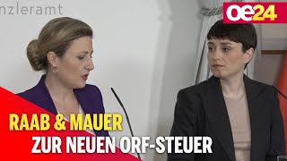 Raab & Mauer zur neuen ORF-Steuer