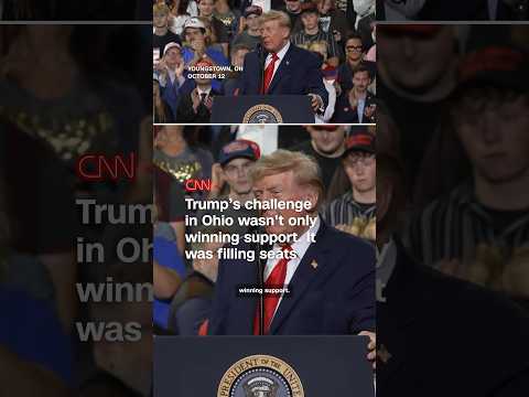 Trump’s challenge in Ohio wasn't only winning support. It was filling seats