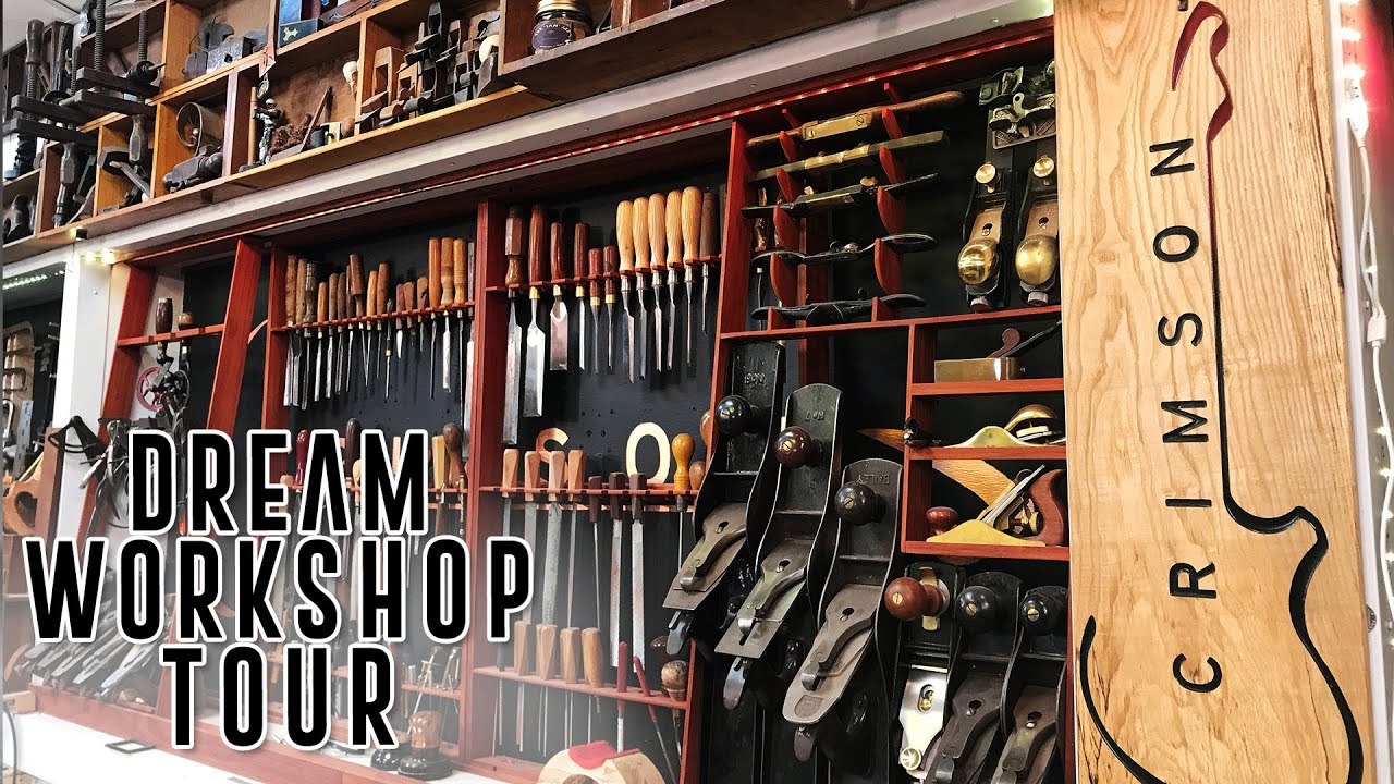 2020 - A Guitar Builder's Epic Tools and Workshop Tour. - YouTube