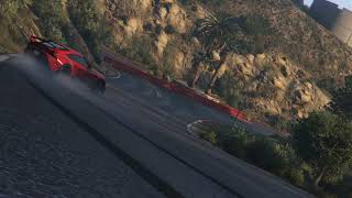 GTA5 スープラ VS RX-７のドリフトバトル！