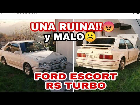 MI FORD ESCORT RS TURBO 🚀💩 300000 #3 Una ruina☹️ Al menos el mío