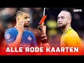Alle directe RODE KAARTEN in de Eredivisie 2022/23 ?