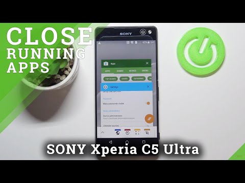 How to Turn Off Background Apps in SONY Xperia C5 Ultra – Deactivate Running Apps