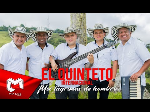El Quinteto Internacional - Mix lágrimas de hombre (Video oficial)