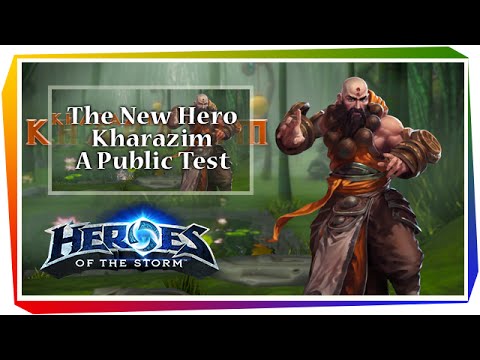 Kharazim Test Play - Heroes of the Storm New Hero