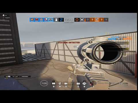 Rainbow Six Siege lucky spawnpeek on kanal