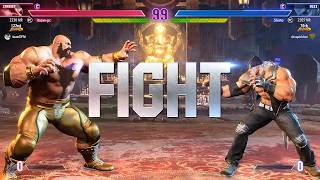 SF6 🔥 ITAZAN (Zangief) Vs CREAM (#1 Ranked Alex)🔥Street Fighter High Level Matches!