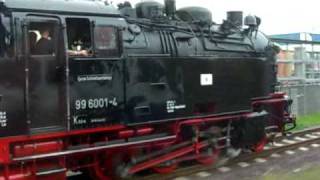 preview picture of video 'Harzer Schmalspurbahnen 99 6001 4 running at Quedlinburg'