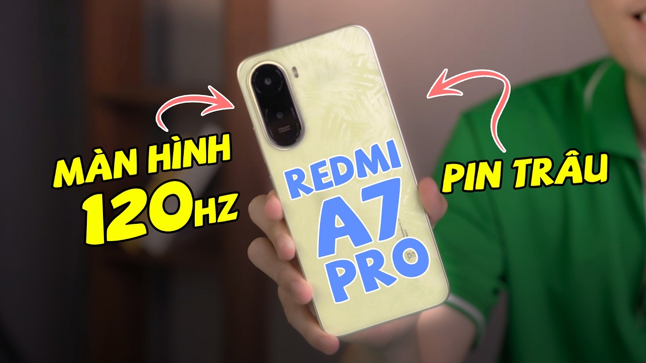 Video Xiaomi Redmi A7 Pro 4GB/64GB Chính hãng