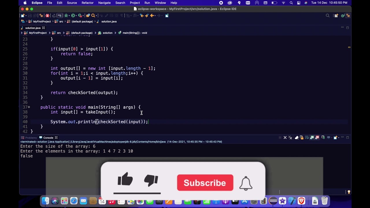RECURSION and ARRAYS || ALGORITHMS MADE EASY ||