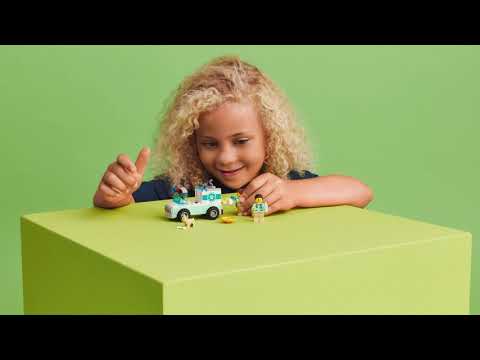 LEGO 60382   LEGO CITY FURGONETA VETERINARIA DE RESCATE