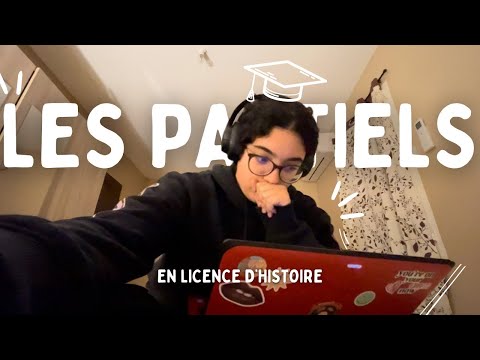 Mes PARTIELS du SEMESTRE 1 en HISTOIRE + RÉSULTAS T📖