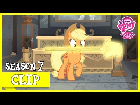 Applejack Retrieves Rockhoof's Shovel (Shadow Play) | MLP: FiM [HD]